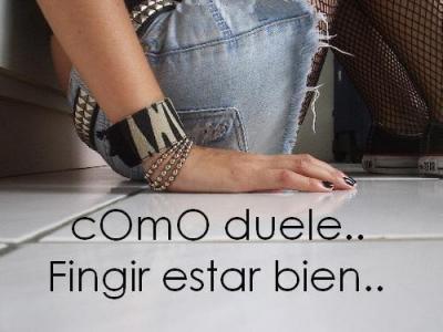 ¿FINGIR?